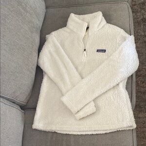 Patagonia Ivory Fleece Half-Zip Pullover
